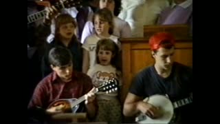 Hoopers Creek singing in old church