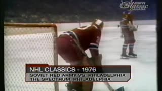 L'armée Rouge vs Flyers de Philadelphie 4 Janvier 1976