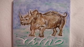 White Rhino: Near extinction, yet still dazzling a sight to behold