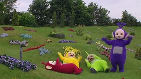 The Teletubbies Get Up After Falling Down _ 720p 60FPS