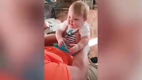 Cute baby funny clips