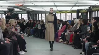 sacai women's autumn winter 2023-24 fashion show