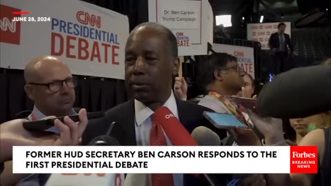 'I Really Felt Sorry For Him'- Ben Carson Blasts Biden's Debate Performance