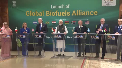 G20 Summit Delhi Live- PM Modi at launch of Global Biofuels Alliance - G20 Summit at Bharat Mandapam