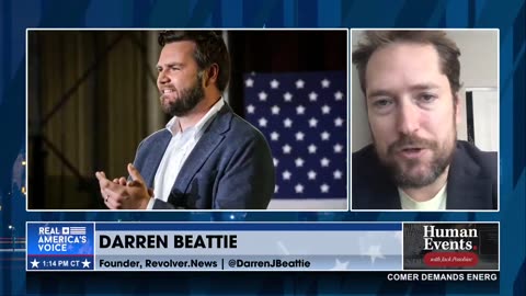 Darren Beattie Argues that President Trump Should Choose JD Vance as 2024 Running Mate
