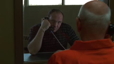 Tony visits Uncle Junior in jail - The Sopranos HD