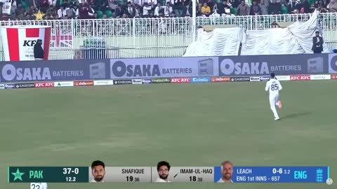 Imam-ul-Haq's Third Successive Test 💯 in Rawalpindi Pakistan vs England 1st Test Day 3