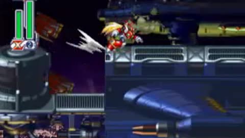 Megaman X4 - Storm Owl Stage ( No Damage ) Zero!
