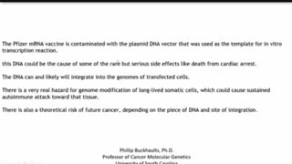 Foreign DNA found in the Covid vaccine.