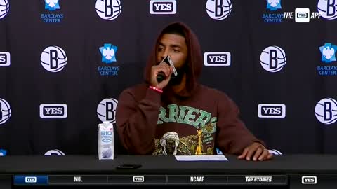 Kyrie Irving Stands His Ground, Turns Tables on Reporter (VIDEO)