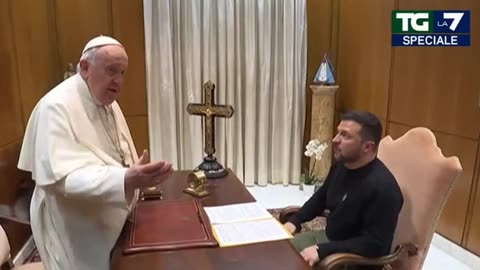 Ukraine's Zelensky meets Pope in the Vatican