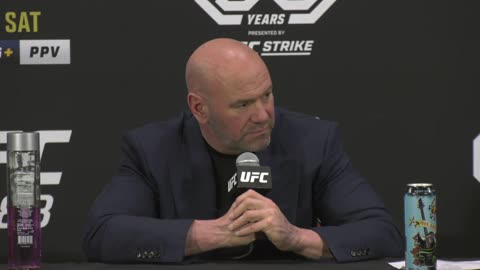 Reporter Presses Dana White About Power Slap Reputation "Do you think I give a..."
