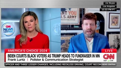 Frank Luntz Predicts Trump Will Pick Up A Massive Increase In Black Voter Support