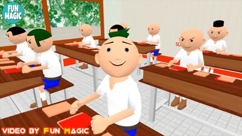 Funny jock in classroom,comedy swag