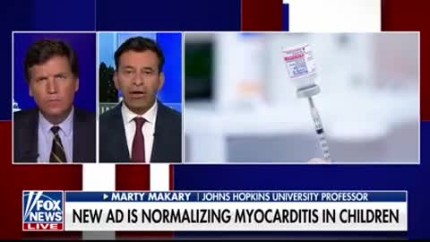 Dr. Marty Makary (Johns Hopkins) on normalizing Myocarditis