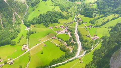 Mürren, Lauterbrunnen, Switzerland 4K - Incredible Beautiful Swiss Alpine Village, Travel Vlog