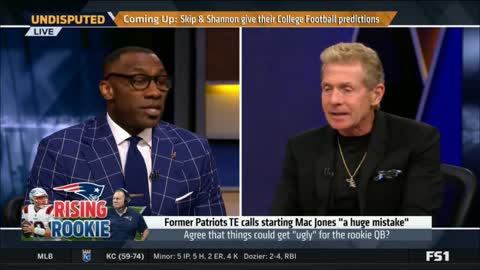 UNDISPUTED | Former Patriots rips Belichick for starting Mac Jones: "Huge mistake" | Skip's reaction