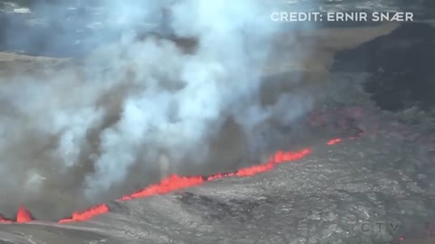 WATCH: Fagradalsfjall Volcano in Iceland begins erupting