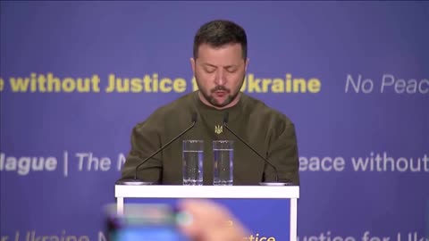 Zelenskiy says Putin must face justice at the ICC