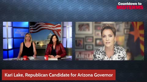 Kari Lake Joins The Washington Times to Discuss the Race for Arizona Governor