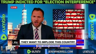 TRUMP INDICTED FOR "ELECTION INTERFERENCE"