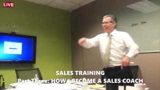 SALES TRAINING Part Three: HOW I BECOME A SPEAKER & SALES COACH