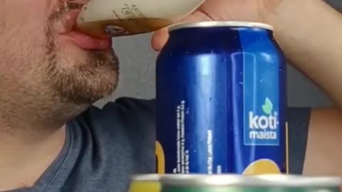 Finnish beer ASMR Mukbang