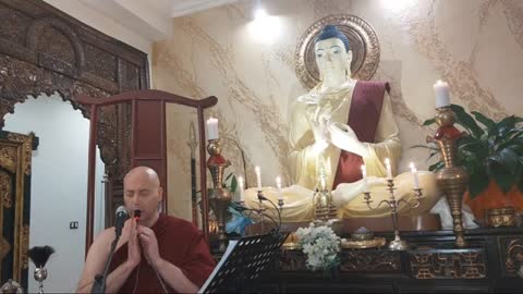 REV. BHANTE DHAMMASILA - SAMBUDDHA PUJA, DHAMMA TEACHINGS 11.07.21