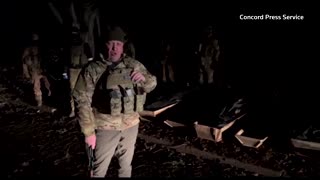 Wagner boss video said to show dead Ukrainian troops