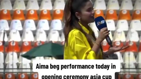 Aima beg Asia cup live match