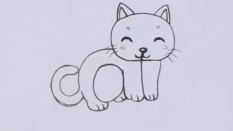 🔴 Very Easy! How to turn Words Cat Into a Cartoon Cat. (Wordtoons) learning step by step for kid