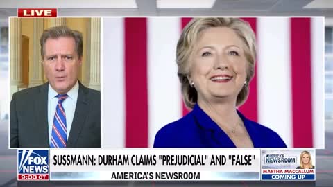 Top House Republican Says Durham Is About To End The FBI, Hillary Clinton For Good