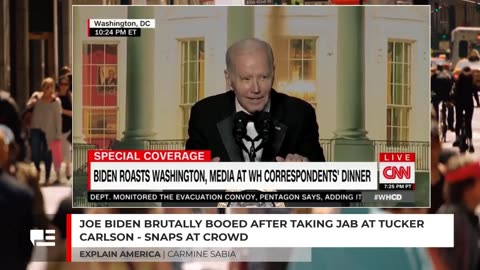 Joe Biden Faces Brutal Boos and Clashes with Audience After Taking a Swipe at Tucker Carlson