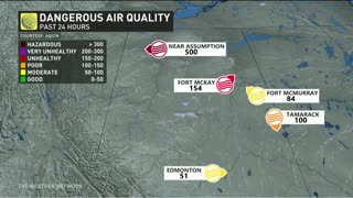 Stubborn ridge forecasted to worsen Alberta's wildfires