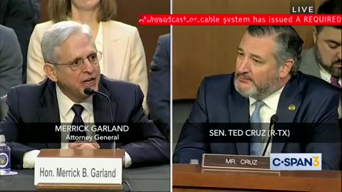 Ted Cruz Doesn't Hold Back in Grilling AG Garland