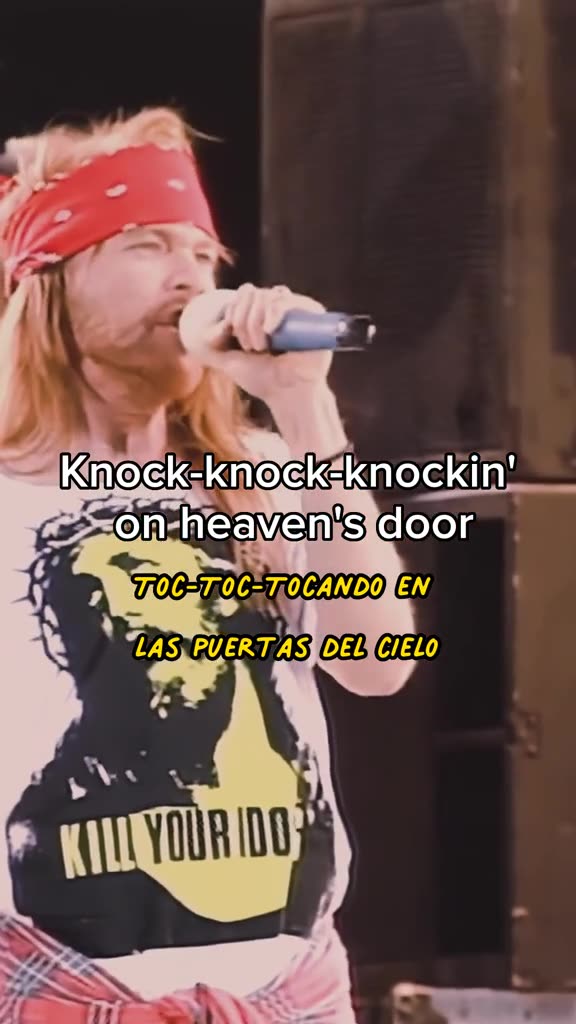 übersetzung Knocking On Heavens Door Guns N Roses Knockin' On Heaven's Door - Guns N' Roses