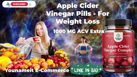 Apple Cider Vinegar Pills - For Weight Loss