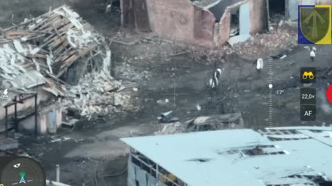 Moment Ukrainian Gunners Pummel Russian Troops In Residential Area