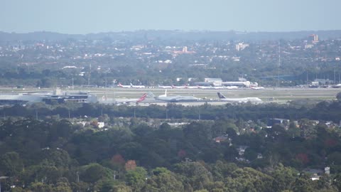 Antonov 225 Airplane Landing at Perth