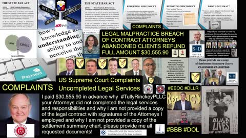 FBBB Complaints / Fox5DC / Balitang America / Tully Rinckey PLLC Client Complaints Refund / FoxBusiness