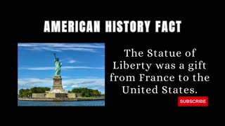 American History Fact: A Gift of Freedom: The Statue of Liberty's Inspiring Story! 🗽🇫🇷