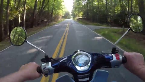 2019 Honda Super Cub Ride Eastatoe to Table rock SC