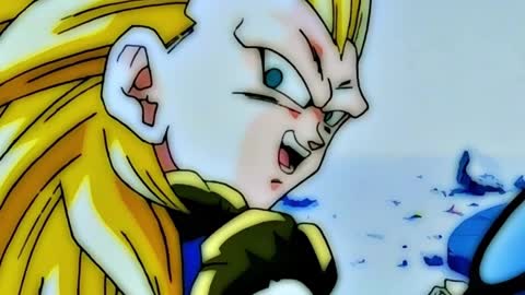 Dragon Ball Z - Super Saiyan 3 Gotenks Transformation. Piccolo Reaction. #dragonball #anime