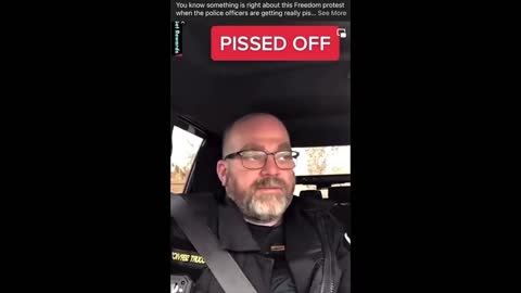 Canadian Police Officer Gets Pissed Off! #HoldTheLine