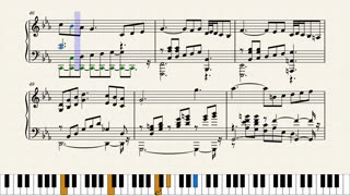 Francis Poulenc Improvisation No. 15 Hommage à Edith Piaf (partition, sheet music)