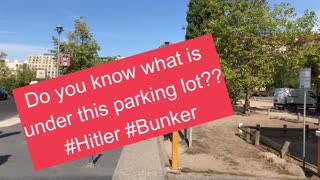 Do you know what is under this parking lot? 😲😲😲 #history #WW2 #bunker