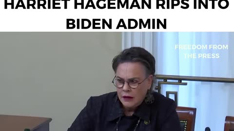 "WAR ON FOSSIL FUELS!" - Harriet Hageman SHREDS Biden Admin Over Climate Agenda