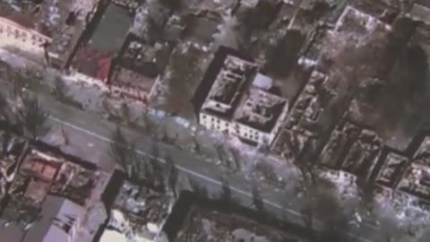 Satellite images show devastation in Mariupol
