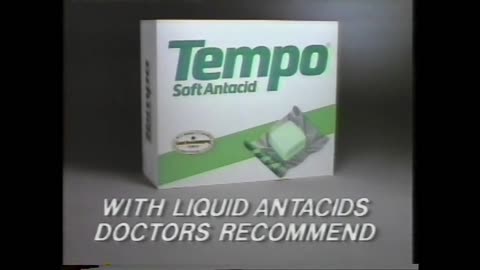 Tempo Soft Antacid Commercial (1992)