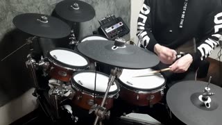 TOXICITY - DRUM COVER, YAMAHA DTX8